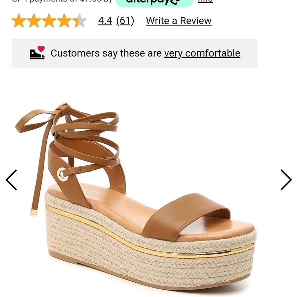 Wedge sandals
